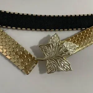 Vintage | Accessories | Vintage Golden Armored Belt | Poshmark display picture 2